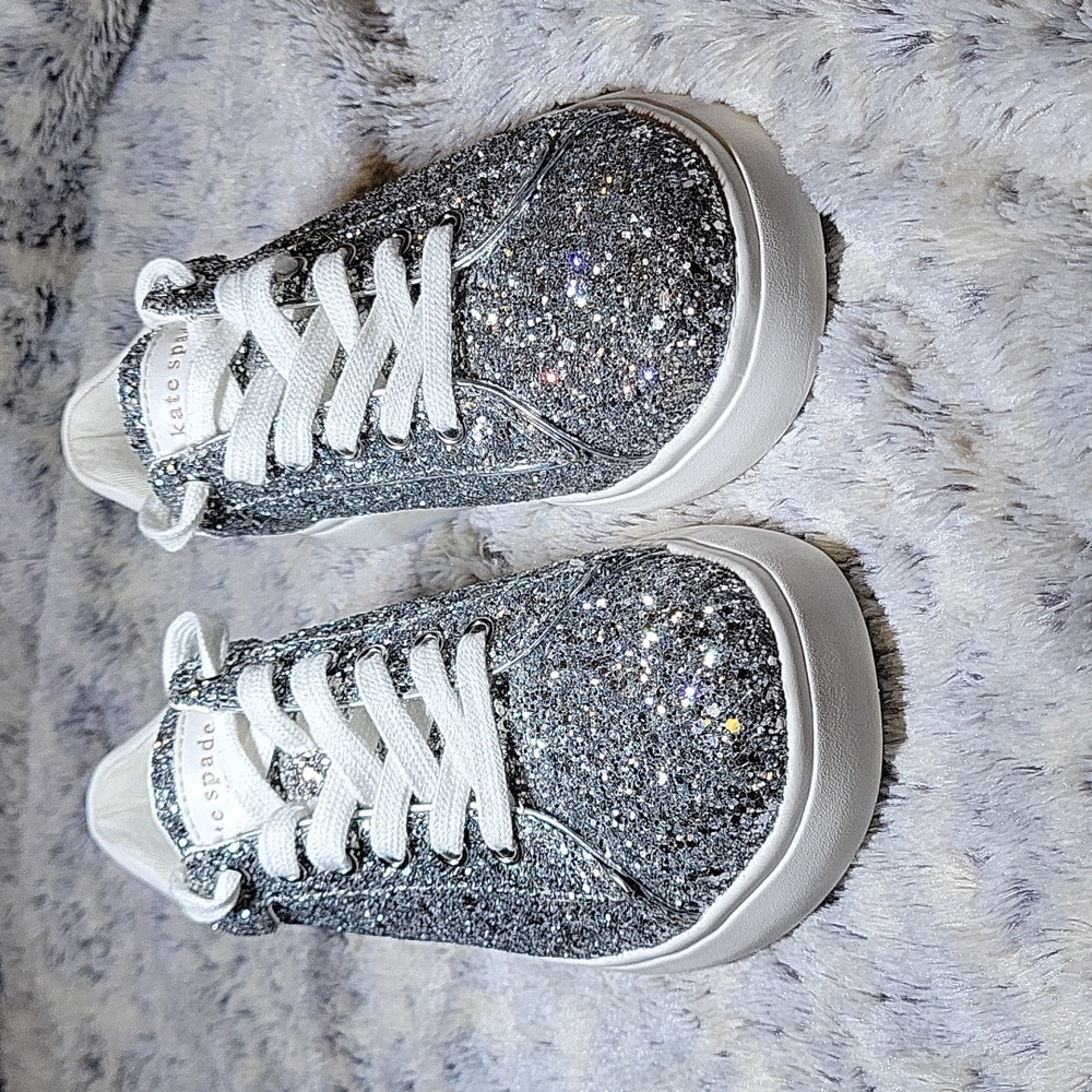 Kate Spade Glitter Lift Sneakers
